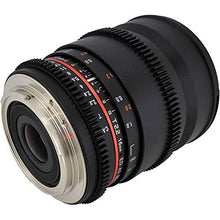 Load image into Gallery viewer, ROKINON 16MM T/2.2 Wide Sony NEX + Deluxe Lens Cleaning Kit
