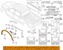 Load image into Gallery viewer, Ford OEM Wheel Arch Molding FL3Z9929165BA Image 3
