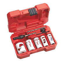 Load image into Gallery viewer, MILWAUKEE ELEC TOOL 49-22-4138 8Pc Plumb Hole Saw Kit,
