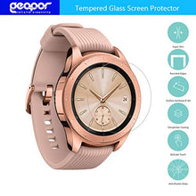 Load image into Gallery viewer, for Samsung Galaxy Watch 42mm (2018) Smartwatch Screen Protector, Geapor Tempered Glass Screen Protector for 9H HD-Clear Ant-Scratch Glass Protector
