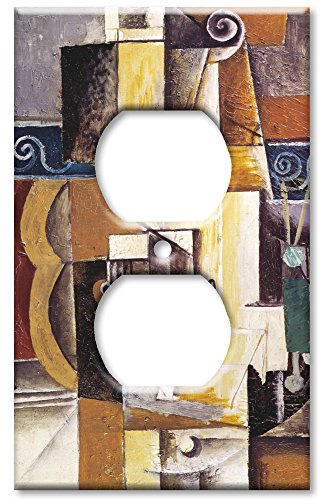 Outlet Cover Wall Plate - Picasso: Violin & Guitar