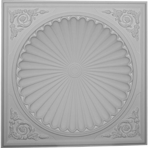 Ekena Millwork DOME38OD 38 1/2-Inch OD x 30 3/4-Inch ID x 6 1/2-Inch Odessa Recessed Mount Ceiling Dome