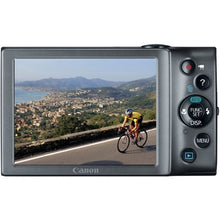 Load image into Gallery viewer, Canon PowerShot A3400 IS 16.0 MP Digital Camera with 5x Optical Image Stabilized Zoom 28mm Wide-Angle Lens with 720p HD Video Recording and 3.0-Inch Touch Panel LCD (Silver) (OLD MODEL)
