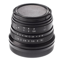 Load image into Gallery viewer, Fotga 25mm f1.8 Manual Focus HD/MC Prime Lens for Canon EOS EF-M Mount M M2 M3 M5 M6 M10 M50 M100 Dslr Cameras Black
