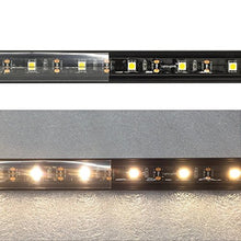 Load image into Gallery viewer, LED Aluminum Channel with Clear Cover, LightingWill 10 Pack 3.3Ft/1M V Shape Corner Mounted (Section Size:0.63&quot; x 0.63&quot;) Anodized Black Channel System for &lt;12mm LED Strip Lights with Caps + Clips V01
