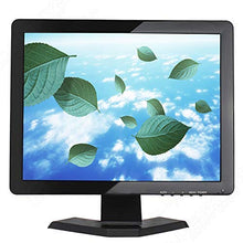 Load image into Gallery viewer, 17&quot; Inch CCTV Monitor HD 12801024 Portable Display TFT LCD Color Video Monitor with BNC HDMI VGA AV Input for FPV DVR CCTV Cam Car Monitor PC Computer Monitor Home Office Surveillance System
