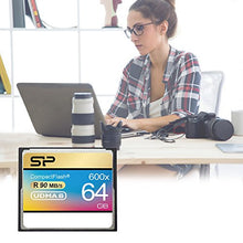 Load image into Gallery viewer, Silicon Power 64GB Hi Speed 600x Compact Flash Card (SP064GBCFC600V10)
