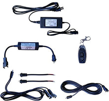 Load image into Gallery viewer, WindyNation Linear Actuator or DC Motor Power Supply + DPDT Wireless Remote Control Switch + Double Adapter Cable + 15 Foot Extension Cable
