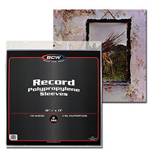 Load image into Gallery viewer, BCW 1-RSLV 33 RPM Record Sleeves (100 Count)
