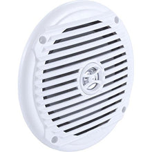 Load image into Gallery viewer, Jensen MS6007WR 6.5&quot; Coaxial Waterproof White Speaker, 60 Watts Max Power handling, Sensitivity @ 1W/1 Meter 88 dB, Frequency Response 65Hz-20kHz, Nominal Impedance 4 Ohms
