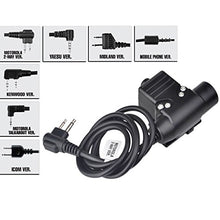 Load image into Gallery viewer, ZTactical NEXUS U94 type PTT Mike switch ICOM For
