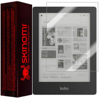Skinomi Screen Protector Compatible with Kobo Aura HD (e-Reader) Clear TechSkin TPU Anti-Bubble HD Film