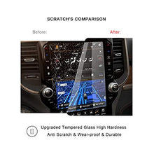 Load image into Gallery viewer, 2019 2020 2021 2022 Dodge Ram 12 Inches 1500 2500 3500 Uconnect Trucks Pickup Touchscreen Car Display Navigation Screen Protector, HD Clear TEMPERED GLASS Protective Film Against Scratch High Clarity
