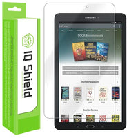 IQ Shield Screen Protector Compatible with Samsung Galaxy Tab E Nook 9.6 LiquidSkin Anti-Bubble Clear Film