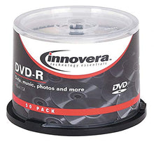 Load image into Gallery viewer, INNOVERA DVD-R Disc, 4.70 GB Capacity, 16x Speed - pkg. of 50
