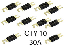 Load image into Gallery viewer, VOODOO 30 Amp ANL Inline Fuse Car Audio for Fuse Holder (10 Pack)
