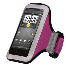 Load image into Gallery viewer, MYBAT 213 Vertical Pouch Universal Sport Armband - Hot Pink
