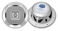 Lanzar 5.25â? Marine 2 Way Speakers   Water Resistant Audio Stereo Sound System With 400 Watt Power