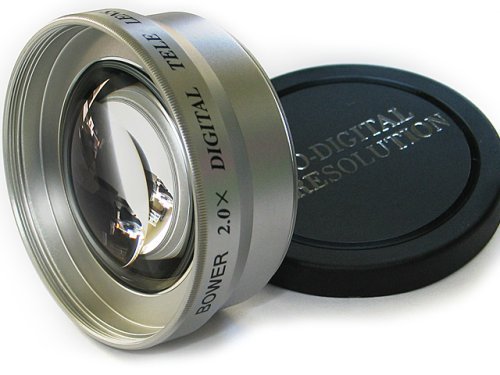 Bower UPC VL258 Bower 2x Pro HD 58mm Telephoto Conversion Lens