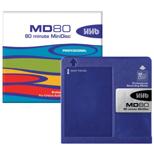 HHB MD80 80 Minute MiniDisc (5 Pack)
