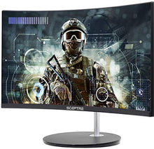 Load image into Gallery viewer, Sceptre 24&quot; Curved 75Hz Gaming LED Monitor Full HD 1080P HDMI VGA Speakers, VESA Wall Mount Ready Metal Black 2019 (C248W-1920RN)
