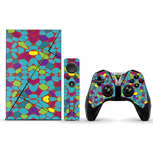MightySkins Skin Compatible with NVIDIA Shield TV (2017) wrap Cover Sticker Skins Bright Stones