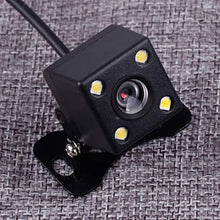 Load image into Gallery viewer, CITALL Universal car CCD 4 LED night vision wide-angle reverse standby parking rear view camera

