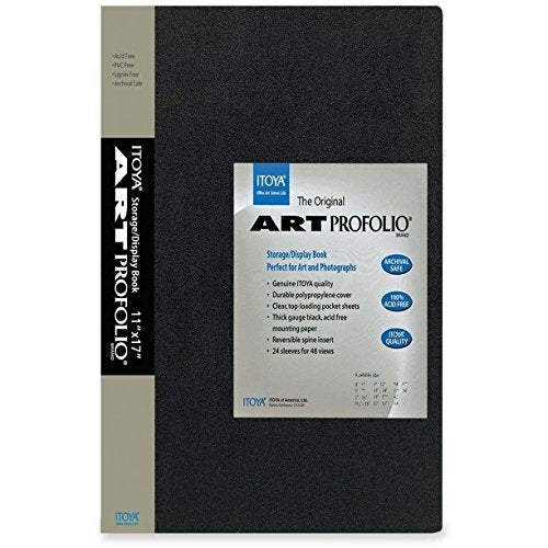 Itoya Art Profolio Storage/Display Book 11 in. x 14 in. 24