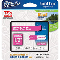 Brother Genuine P-touch TZE-MQP35 Tape, 1/2