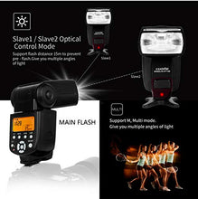 Load image into Gallery viewer, CSxinfei XF710A High Guide No.58 Flash Speedlite for Canon Nikon Pentax Olympus Fujifilm Panasonic DSLR Digital Cameras with Standard Hot Shoe
