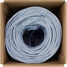 Load image into Gallery viewer, NavePoint CAT5e (CCA), 500ft, Gray, Solid Bulk Ethernet Cable, 24AWG 4 Pair, Unshielded Twisted Pair (UTP)
