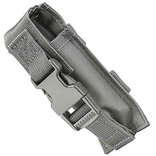 Load image into Gallery viewer, M1Surplus Molle Compatible Wolf Grey Flashlight Belt Holster Pouch Fits Surefire G2X PRO 6PX EB2 P2X UTG VISM Tactical Lights
