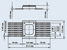 Load image into Gallery viewer, S.U.R. &amp; R Tools 590KN5 Analogue HI201 IC/Microchip USSR 1 pcs
