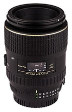 Load image into Gallery viewer, Tokina ATXAFM100PRON 100mm f/2.8 Pro D Macro Autofocus Lens for Nikon AF-D, Black
