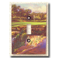 Golf Tour Single Switch Plate Cover