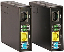 Load image into Gallery viewer, Tupavco Ethernet Extender Kit Over Phone Line or RJ45 Cable Range up to 7000 ft - 2pc Pair TEX-100 - LAN Network Extension over Twisted Copper Wire or CAT5/CAT6 -VDSL Broadband Repeater Booster Bridge
