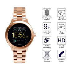 Load image into Gallery viewer, Youniker 3 Pack for Fossil Q Venture Gen 3 Screen Protector Tempered Glass for Fossil Q Venture Gen 3 Smart Watch Screen Protectors Foils Glass 9H 0.3MM,Anti-Scratch,Bubble Free
