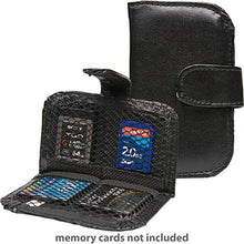 Load image into Gallery viewer, Vidpro Single Fold 4-Slot Memory Card Storage Wallet
