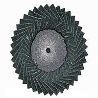 Shark 83752 3-Inch Zirconia Mini Cup Style Flap Disc, Grit-60, Pack-2