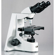 Load image into Gallery viewer, AmScope B690B Siedentopf Binocular Compound Microscope, 40X-2000X Magnification, WH10x and WH20x Super-Widefield Eyepieces, Infinity Objectives, Brightfield, Kohler Condenser, Double-Layer Mechanical
