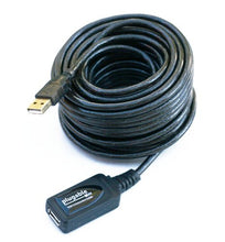 Load image into Gallery viewer, Plugable 10 Meter (32 Foot) USB 2.0 Active Extension Cable Type A Male to A Female
