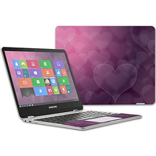 Load image into Gallery viewer, MightySkins Skin Compatible with Samsung Chromebook Plus 12.3&quot;(2017) wrap Cover Sticker Skins Purple Hearts
