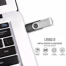 Load image into Gallery viewer, Lot/Bulk 10X USB Memory Swivel Flash Drive Storage Stick Thumb Pen U Disk Black (256MB)
