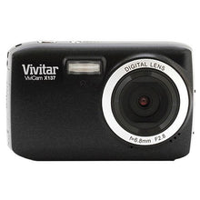 Load image into Gallery viewer, Vivitar VX137-BLK 12.1MP Digital Touch Screen Camera with 1.8-Inch LCD Screen - Body Only (Black)
