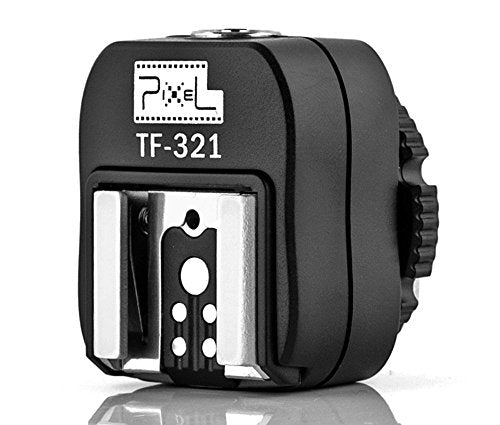 Pixel TF-321 Pixel e-TTL Flash Hot Shoe to Pc Adapter for Canon DSLRs and Flashguns