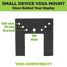 Load image into Gallery viewer, HIDEit Uni-SW VESA Mount - Adjustable Small + Wide Mount for Mini Computers, CPUs and More
