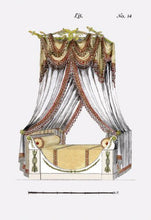 Load image into Gallery viewer, French Empire Bed No. 14 24x36 Giclee
