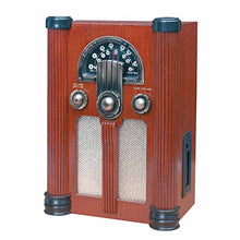 Load image into Gallery viewer, Radios Natural Oak Empire Tape/Radio AC Operated 14&quot;H | Renovator&#39;s Supply
