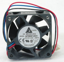 Load image into Gallery viewer, Set of 2 !! AFB0612EH-ABF00 60 x 60 x 25mm Cooling Fan, 6800 RPM, 38.35 CFM, 46.5 dBA, 3 pin Tach connector. Ship from USA !!
