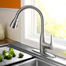 Load image into Gallery viewer, American Standard 4175.300.075 Colony Soft Pull-Down Kitchen Faucet, Stainless Steel
